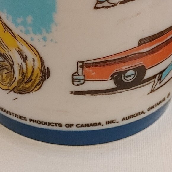 VINTAGE Aladdin The Bionic Woman Thermos Bottle 1978 - Picture 6 of 11